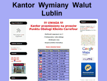 Tablet Screenshot of lublinkantor.pl